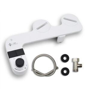 Non-Electric Mechanical Toilet Bidet Attachment